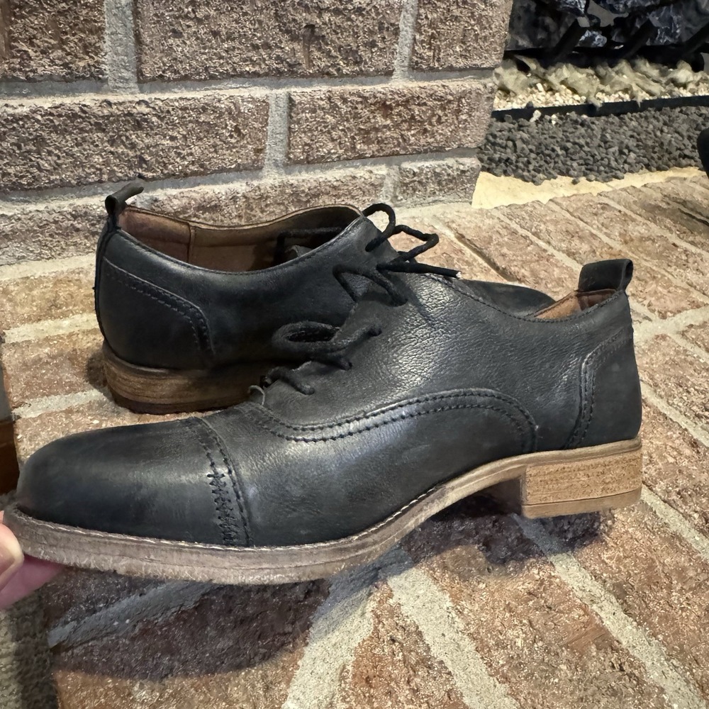 Josef Seibel Sienna 85 Oxford Casual Shoe Womens 7-7.5 EU 38 Black Leather #240 - Picture 15 of 16